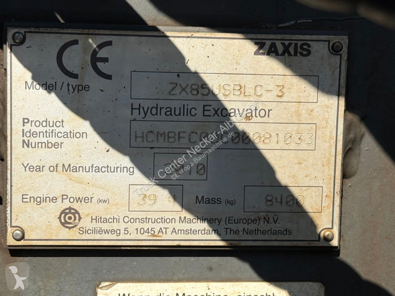 Экскаватор Hitachi USBLC3 Schnellwechsler...