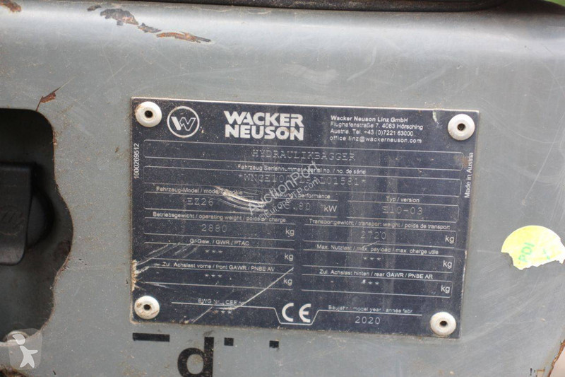 Rýpadlo Neuson EZ26