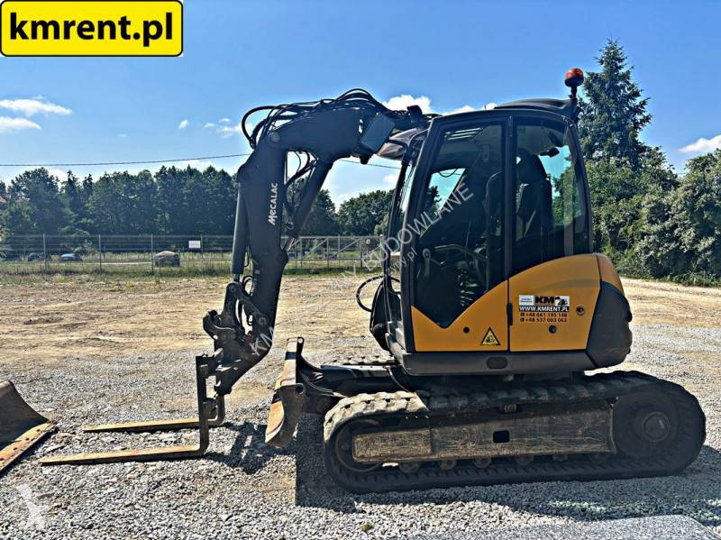 Pelle Mecalac 8 MCR MINI-KOPARKA 2019R |...