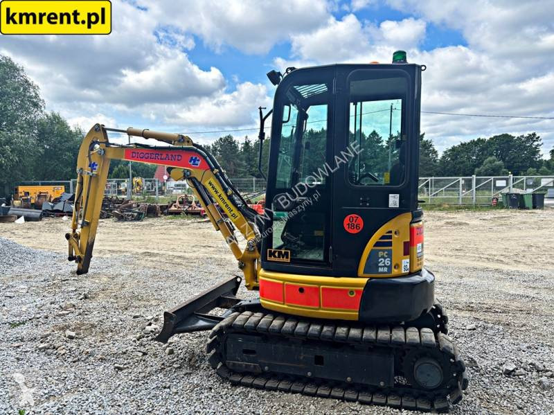 Skovl Komatsu PC 26 MR-3 MINI-KOPARKA 2021R |...