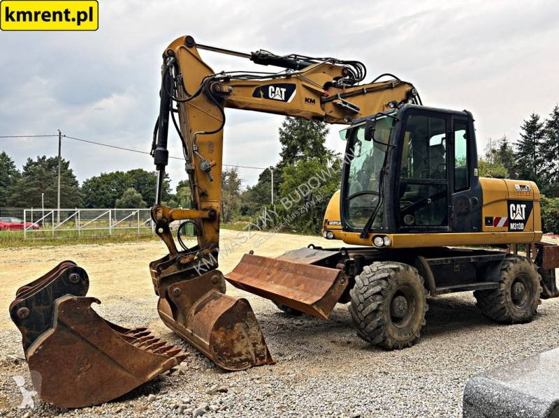 Excavator Caterpillar M 313 D KOPARKA KOŁOWA...