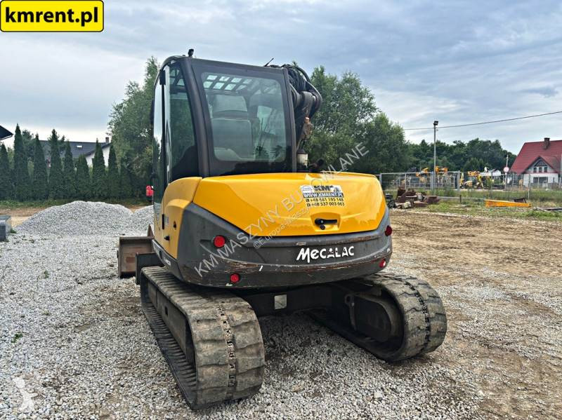 Skovel Mecalac 8 MCR MINI-KOPARKA 2010R |...