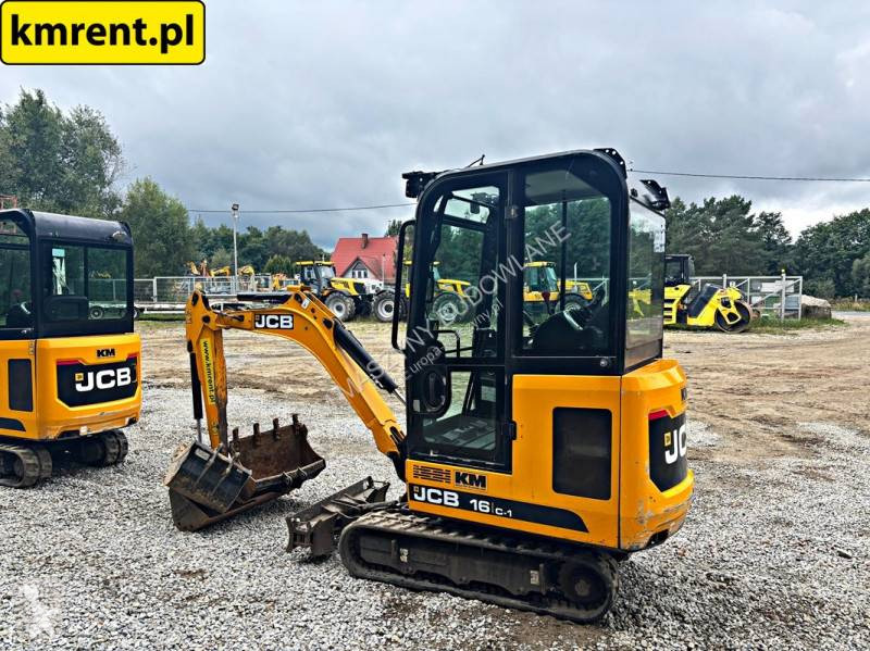 Skovel JCB 16 C-1 T3 MINI-KOPARKA 2022R MTH: 1274