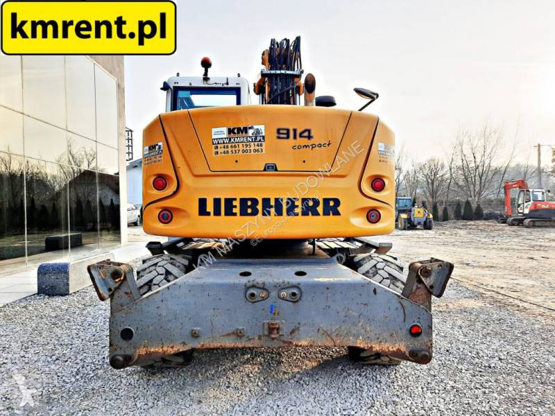 Pelle Liebherr A914 COMPACT KOPARKA KOŁOWA. 2014R