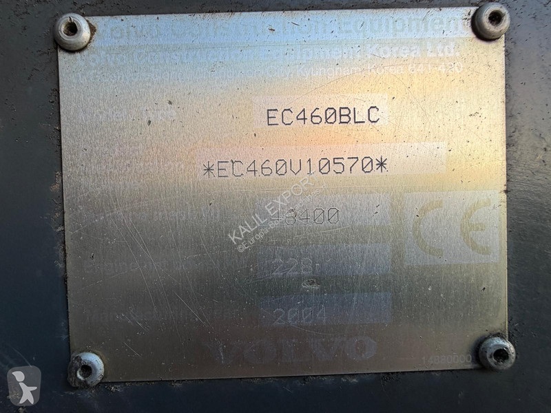 Pelle Volvo EC460B Track Excavator 46T. Hammer...