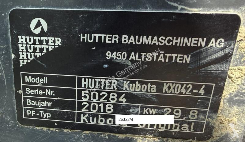 Багер Kubota KX042-4 SW 3 x Löffel