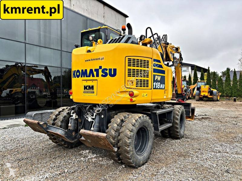 Escavadora Komatsu PW 118 MR-8 KOPARKA KOŁOWA...