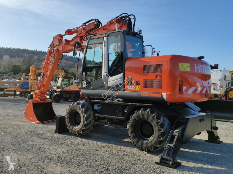 Escavatore Hitachi ZX140 Koparka Kołowa