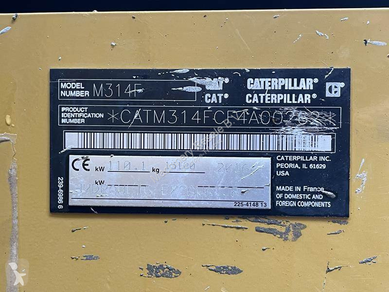 Escavatore Caterpillar 314 F