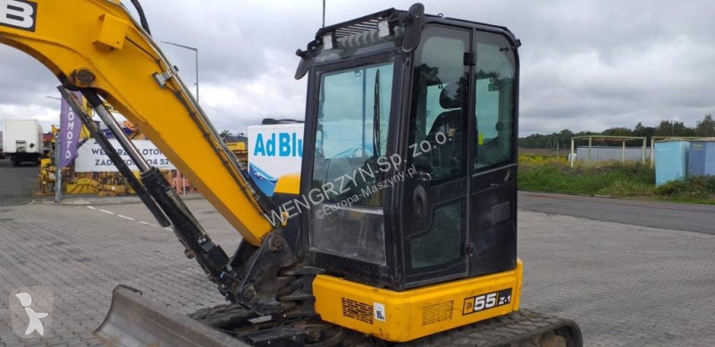 Excavator  Minikoparka gąsienicowa JCB 55Z-1 T3