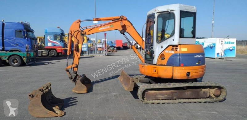 Rýpadlo  Minikoparka gąsienicowa HITACHI EX 40 U