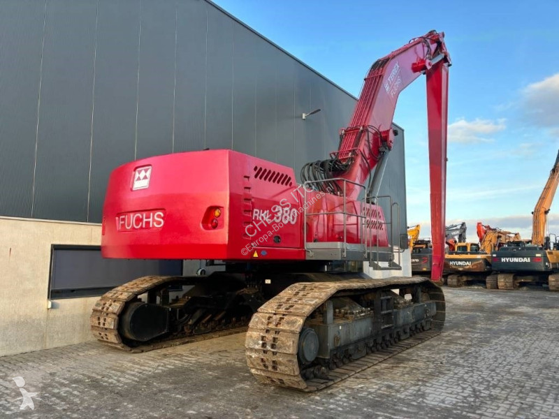 Skovel Fuchs RHL 380  --  MHL 380 on tracks