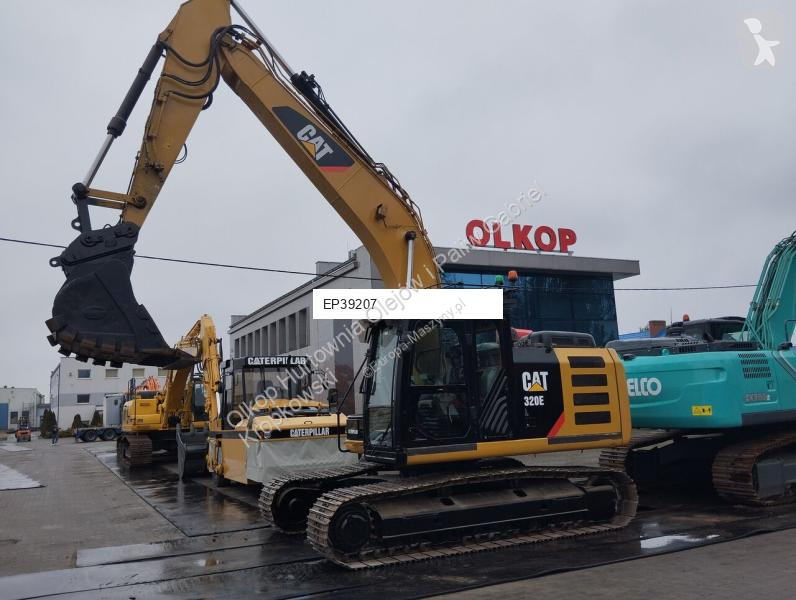 Excavator Caterpillar Z SYSTEMEM 3D LEICA