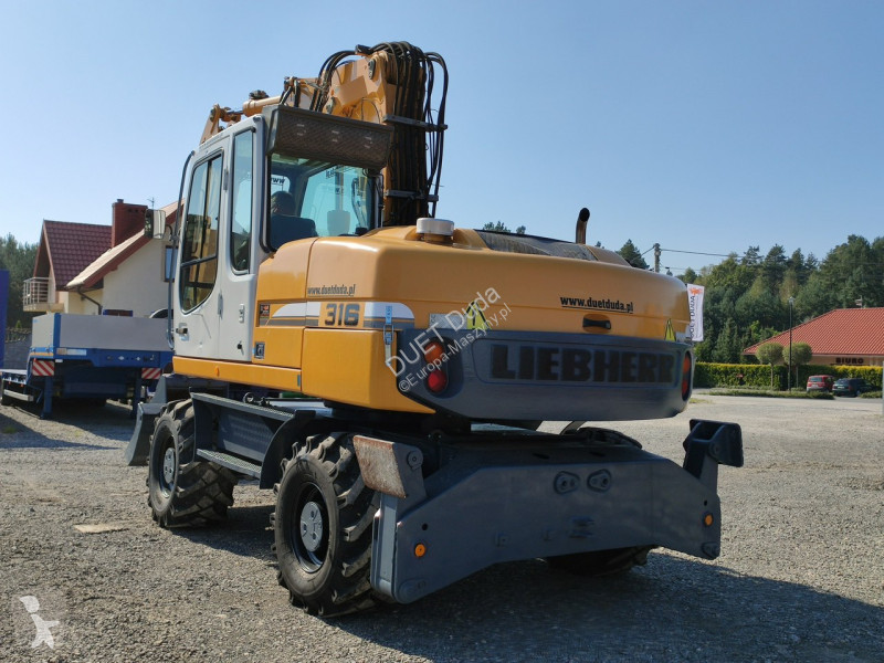 Excavator Liebherr Maszyna po Pełnym...