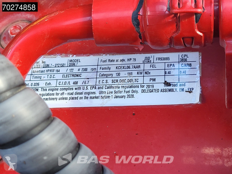 Skovl Sany SY215 C CE / EPA CERTIFIED