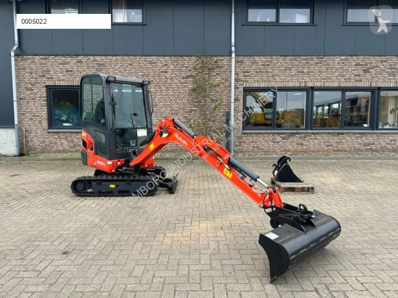 Escavadora Kubota KX019-4 Mini Graver Rups...