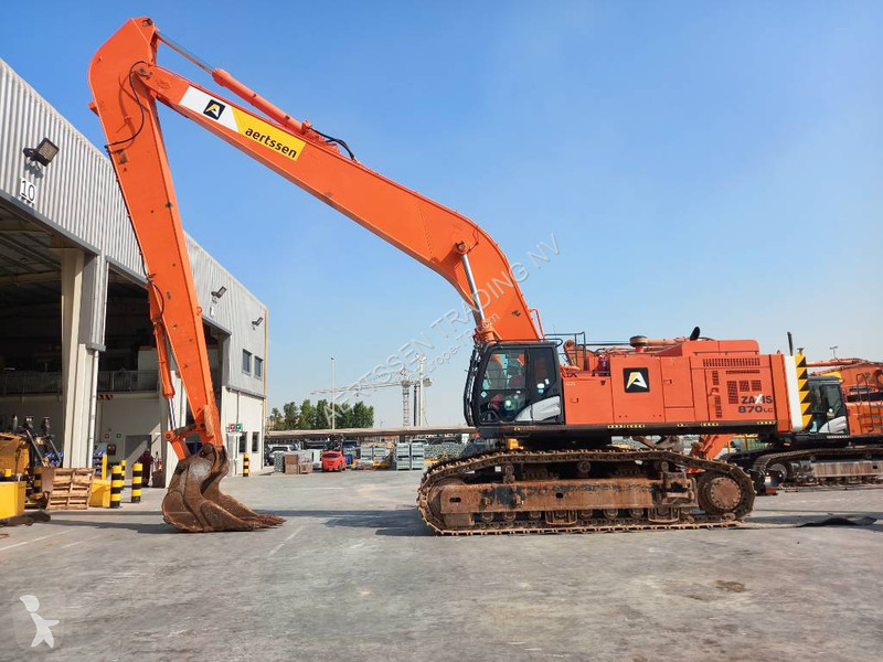Escavadora Hitachi ZX870-5G LR 21m (Abu Dhabi)