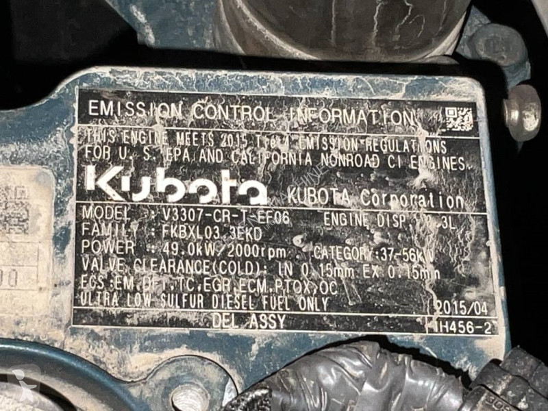 Skovl Kubota KX 080-4