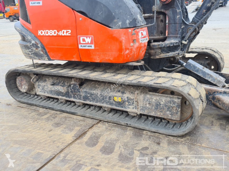 Escavadora Kubota KX080-4A2