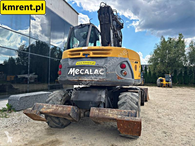 Excavator Mecalac 714 MW KOPARKA KOŁOWA 2010R....