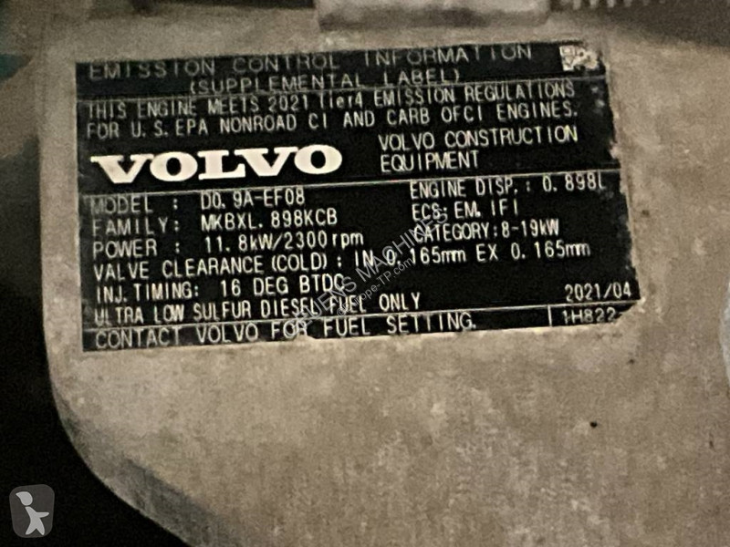 Escavadora Volvo EC 18 E