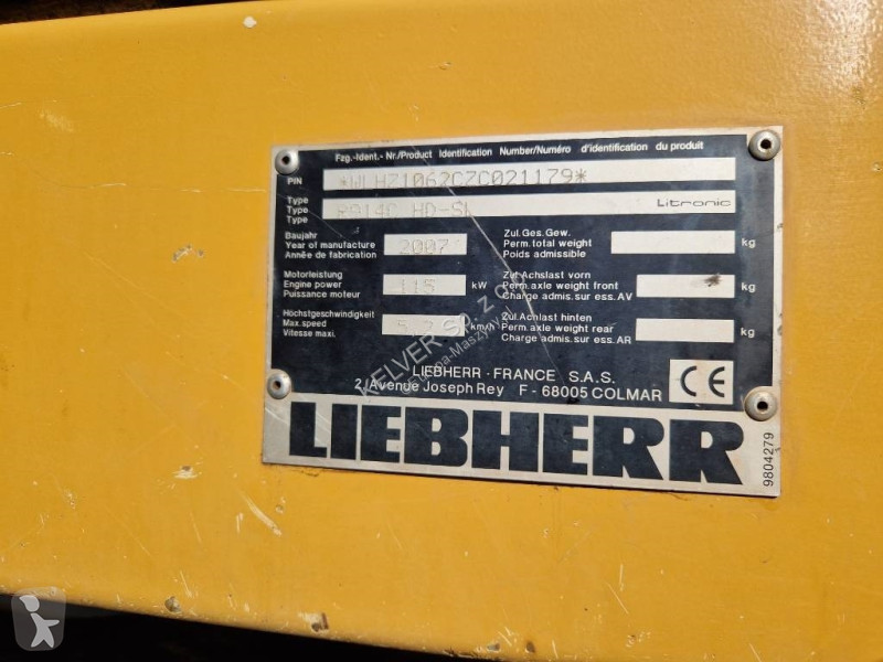 Skovl Liebherr R 914 C HD-SL Litronic * 11.538...