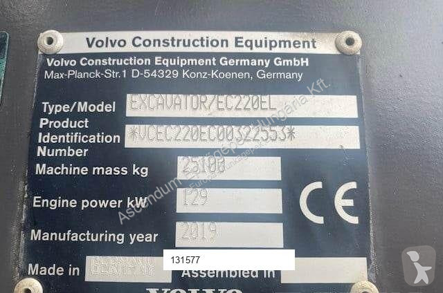 Pelle Volvo EC220EL