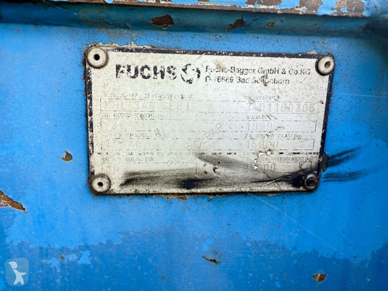Rýpadlo Fuchs MHL340