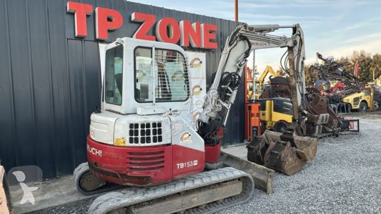 جرافة Takeuchi tb153fr powertilt à 29 900 € ht
