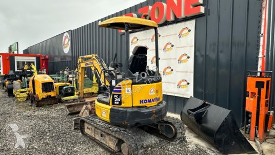 Rýpadlo Komatsu pc26mr-3 à 21 500 € ht