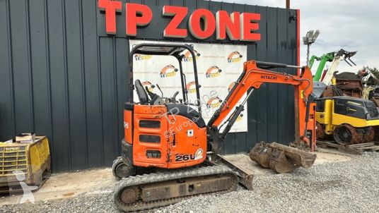 Rýpadlo Hitachi zx26u-5 à 18 500 € ht