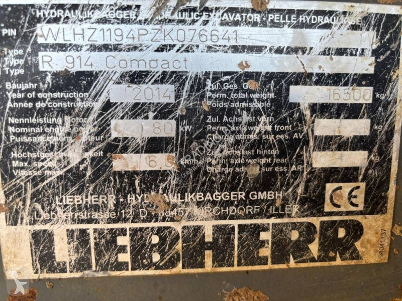 جرافة Liebherr Compact