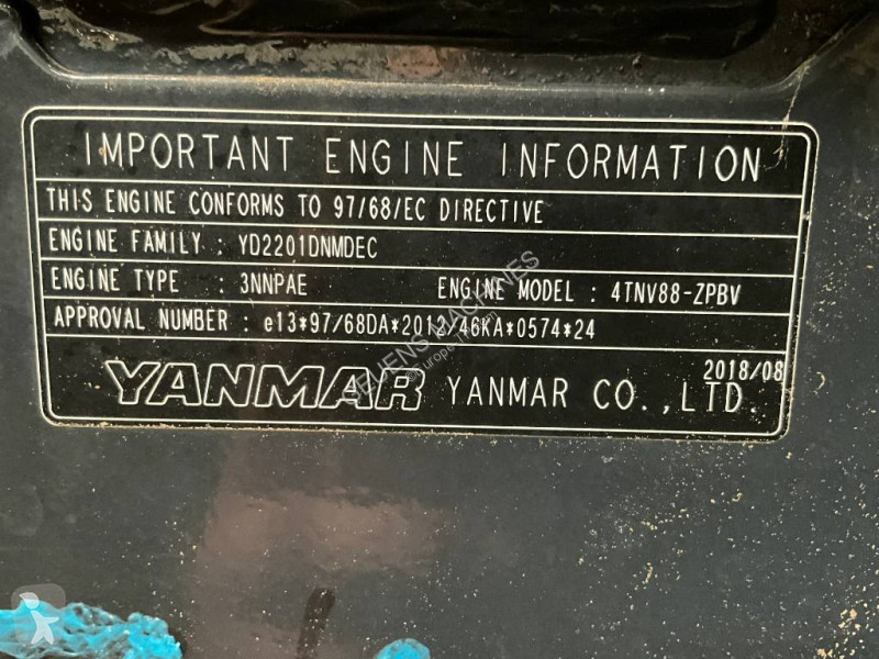 Rýpadlo Yanmar Vio 50-6A