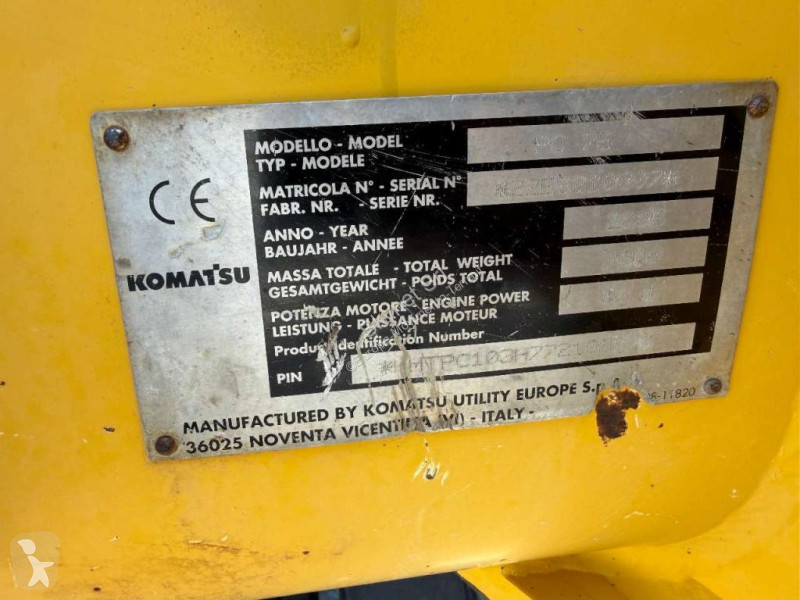 Rýpadlo Komatsu PC 75R