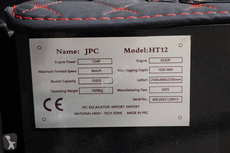 Lopatový nakládač JPC HT12