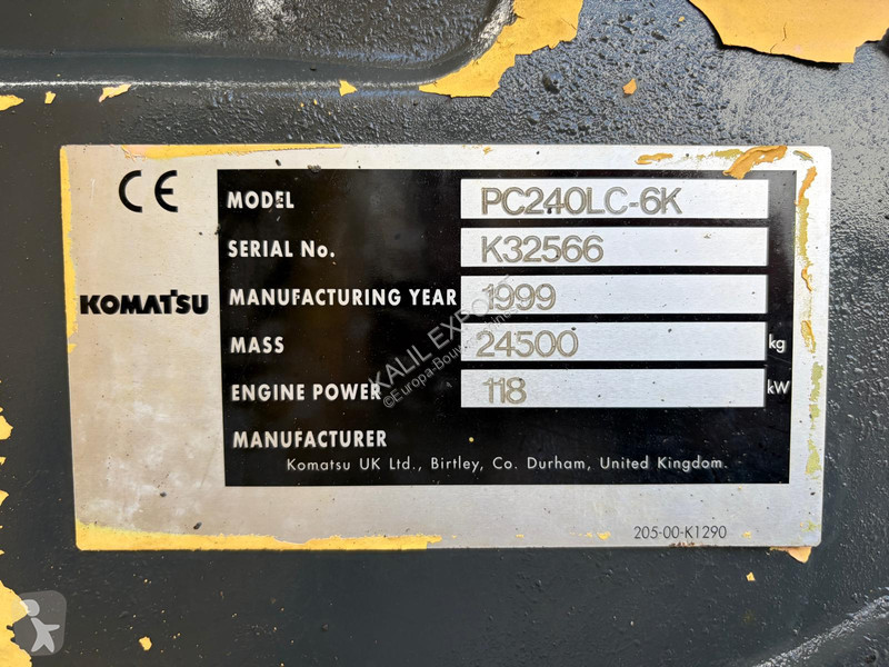 Rýpadlo Komatsu PC240 LC6K - 24.5T - Rock...