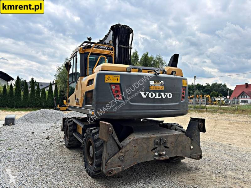 Excavator Volvo EW140D KOPARKA KOŁOWA 2015R |...