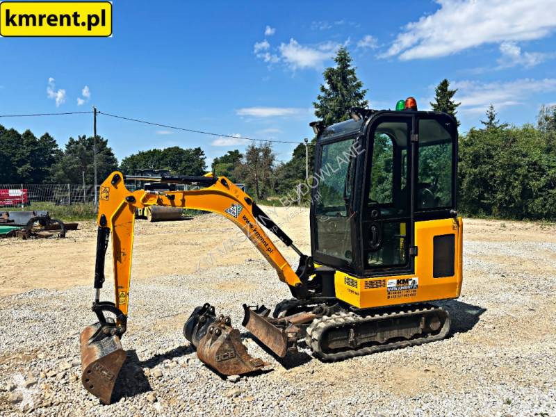 Excavator JCB 16C-1 T3 MINI-KOPARKA. 2022R