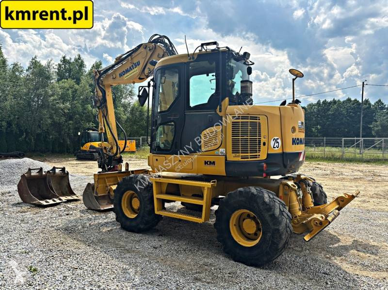Excavadora Komatsu PW 118 MR-8 KOPARKA KOŁOWA...