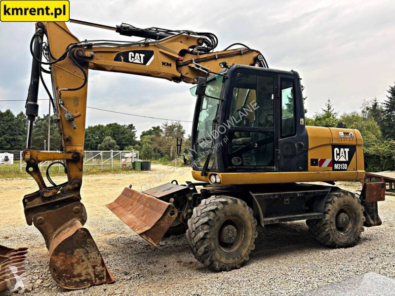 Pelle Caterpillar M313D KOPARKA KOŁOWA 2014R |...