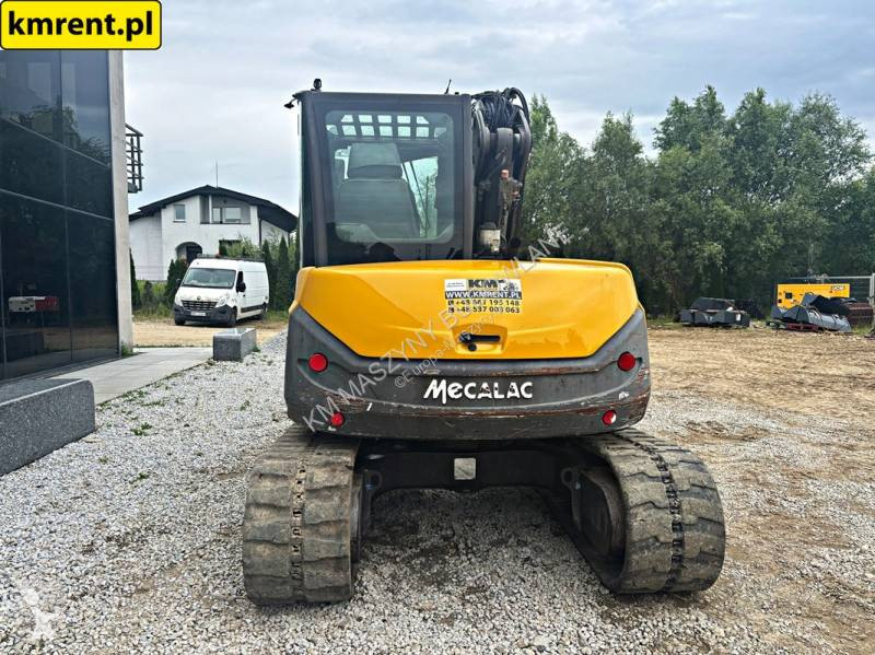 Skovel Mecalac 8 MCR MINI-KOPARKA 2010R |...