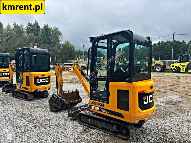 Skovel JCB 16 C-1 T3 MINI-KOPARKA 2022R MTH: 1274
