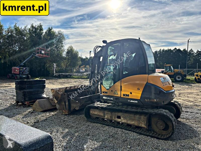 Excavadora Mecalac 8 MCR MINI-KOPARKA 2015R. |...