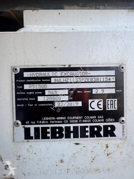 Escavadora Liebherr B