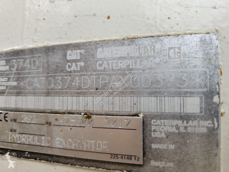 Багер Caterpillar 374F D .