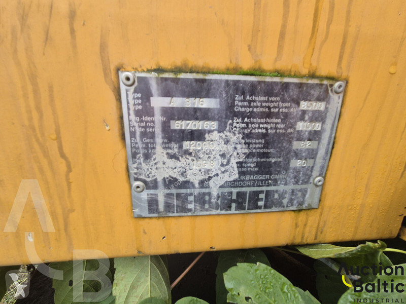 Graafmachine Liebherr