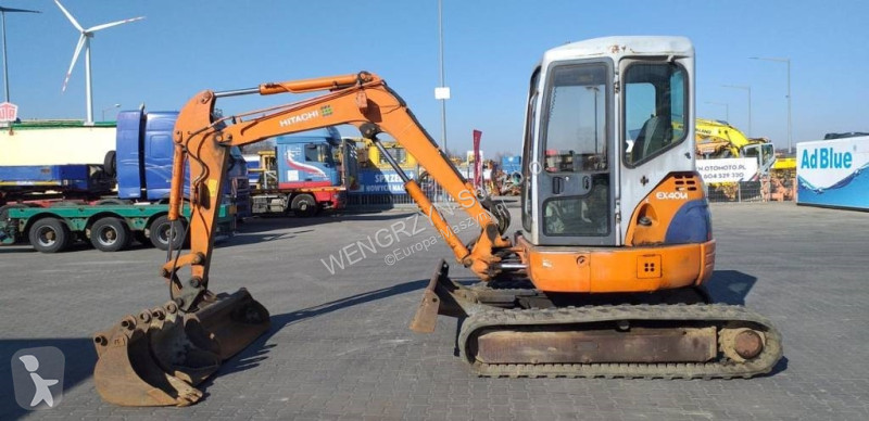Rýpadlo  Minikoparka gąsienicowa HITACHI EX 40 U