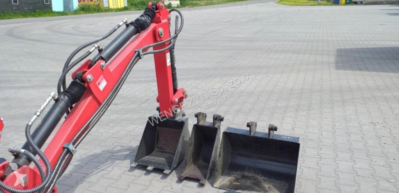 Rýpadlo  Minikoparka ciągana HZC