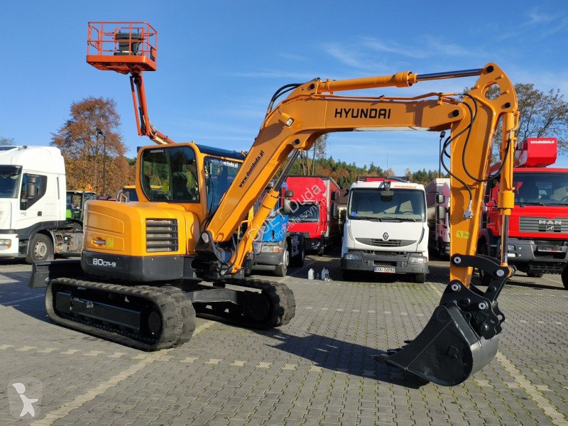 Excavadora Hyundai ROBEX 80CR-9 2013r 8,3 tony