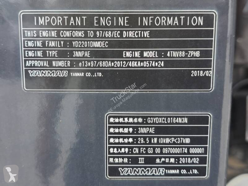 Escavadora Hitachi ZX55U-5A CLR